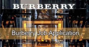 how to get a job at burberry|Burberry job opportunities.